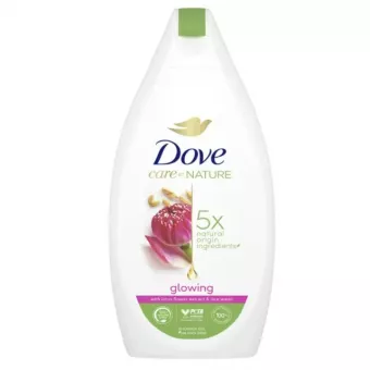 Dove Tusfürdő - Care by Nature Glowing 400ml