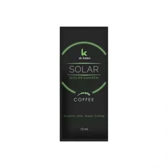 Dr.Kelen Szoláriumkrém 12ml Green Coffee