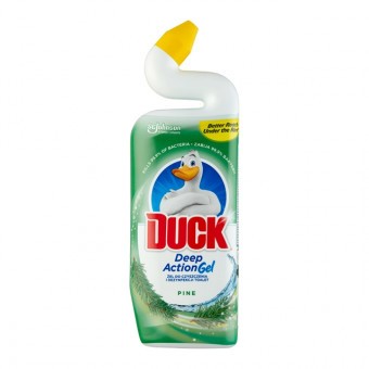 Duck WC Tisztító Gél Fertőtlenítős - Fenyő illattal 750ml