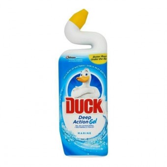 Duck WC Tisztító Gél Fertőtlenítős - Marine 750ml