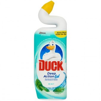 Duck WC Tisztító Gél Fertőtlenítős - Menta illattal 750ml