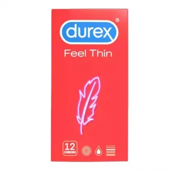 Durex óvszer 12db Feel Thin