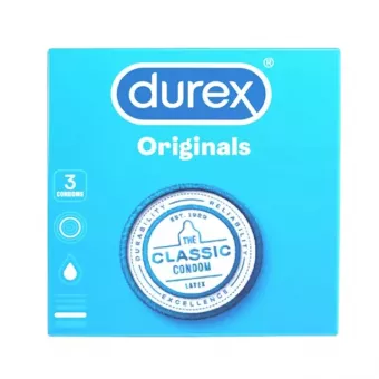 Durex óvszer 3db Classic