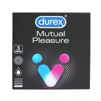 Durex óvszer 3db Mutual Pleasure