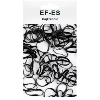 EF-ES Szilikon Gumi széles 50db/csomag - fekete