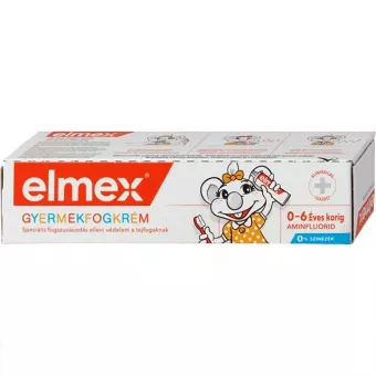Elmex Fogkrém 50ml Gyermek 0-6év
