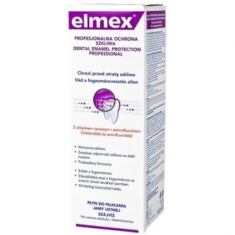 Elmex Szájvíz - Enamel - Fogzománc erősítő 400ml