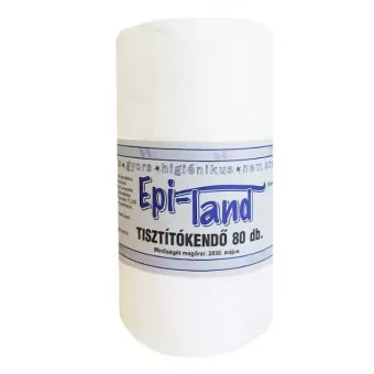 Epi-Land Kozmetikai Tisztítókendő 18x30 80db/cs