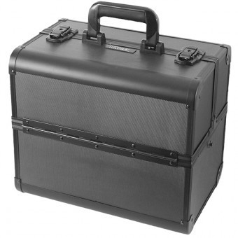 Eurostil Aluminium Fodrász Táska fekete 02925