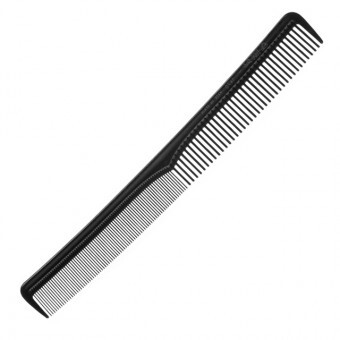 Eurostil Fésű Osztott - Hajvágáshoz, Fekete 21,5cm 01470