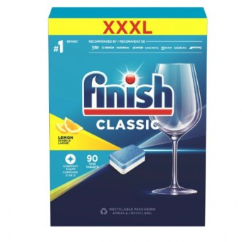 Finish Mosogatógép tabletta-Classic-Lemon 90db