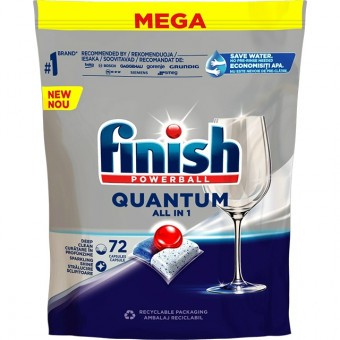 Finish Mosogatógép tabletta-Quantum Allin1 72db
