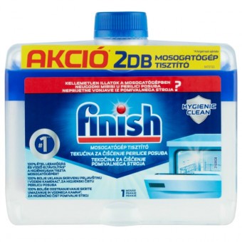 Finish Mosogatógép Tisztító Folyadék- Regular 2x250ml