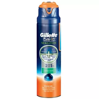 Gillette Borotvazselé-Fusion Proglide-Alpine Clean,Érzékeny bőrre 170ml