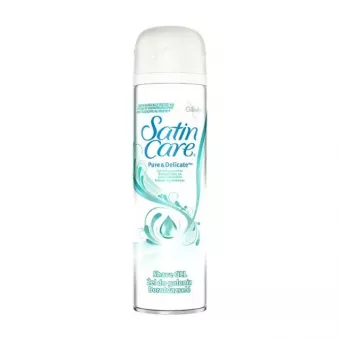 Gillette Borotvazselé-Satin Care-Pure&Delicate,illat-és színezékmentes 200ml