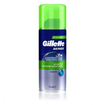 Gillette Borotvazselé-Series-Érzékeny bőrre,aloe verával 75ml