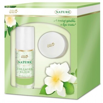 Golden Green Nature Collagen csomag Elixír+Fényvédő nappali krém