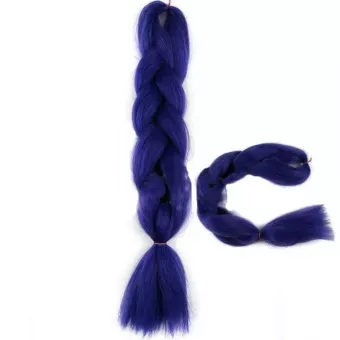 HC.Afro műhaj Jumbo Braid 120cm, 85gr/csomag - Kék
