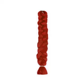 HC.Afro műhaj Kanekalon 120cm, 85gr/csomag - "Red"