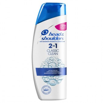 Head & Shoulders Sampon és Balzsam Korpásodás ellen 2in1 Classic Clean 225ml