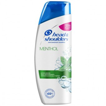 Head & Shoulders Sampon Korpa ellen-Menthol 250ml