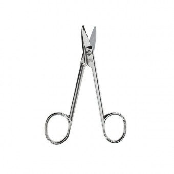 Henbor Körömvágó olló 4" - Pedikűrhöz , Ívelt INOX H30X/4