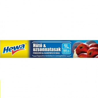 HEWA Hűtő-és Uzsonnatasak 1l 50db