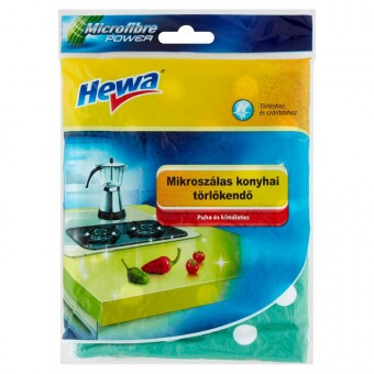 HEWA Törlőkendő mikroszálas konyhai 1db
