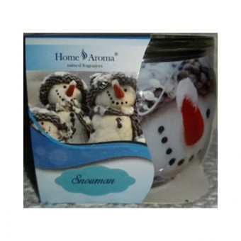 Home Aroma Illatgyertya Snowman