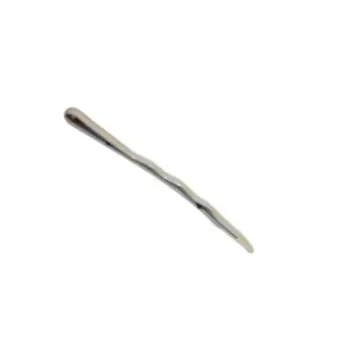 Hullámcsat EF-ES - 5cm 20db fehér egyenes