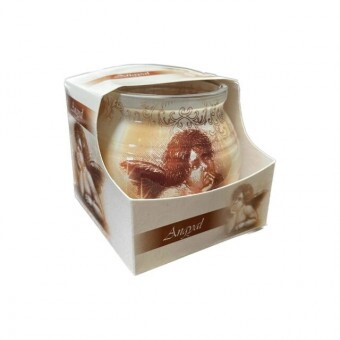 Illatmécses poharas díszdobozban 70g/80g Cherubs