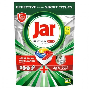 Jar Platinum Plus Lemon All In One Mosogatókapszula - 42db