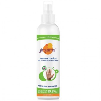 JimJams Antibakteriális kéz- és bőrfertőtlenítő spray 250ml JJ2014