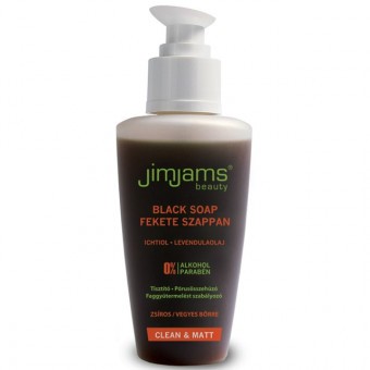 Jimjams Fekete szappan CLEAN&MATT 125ml JJ3003