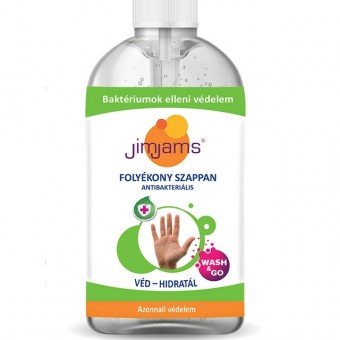 Jimjams Folyékony szappan-Antibakteriális hatóanyaggal 300ml
