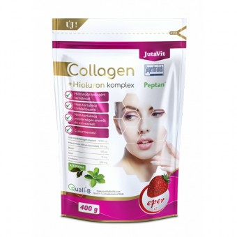 JutaVit Collagén+Hialuron Komplex Epres Kollagén Por 400gr