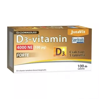 JutaVit D3 Vitamin 4000Ne Forte 100db