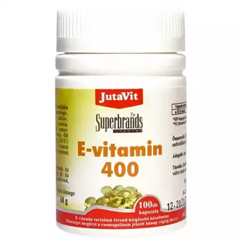 JutaVit E-Vitamin 400 Lágykapszula 100db