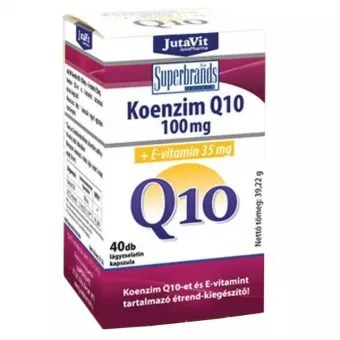 JutaVit Koenzim Q10+E-Vitamin Kapszula 40db