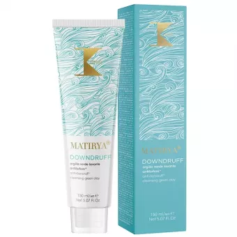 K-time MATIRYA Downdruff Tisztító Zöld Agyagos Kezelés Korpás Fejbőrre 150ml