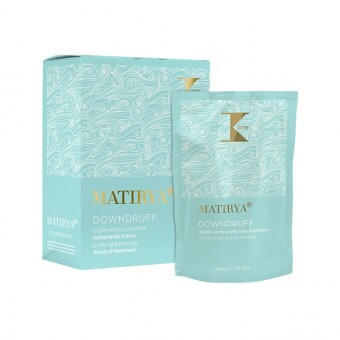 K-time MATIRYA Downdruff Tisztító Zöld Agyagos Kezelés Korpás Fejbőrre 6x40ml