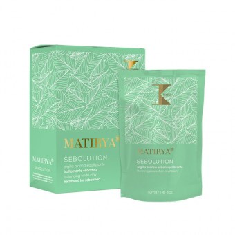 K-time MATIRYA Sebolution fehér agyagos kezelés szeborreás fejbőrre 6x40ml