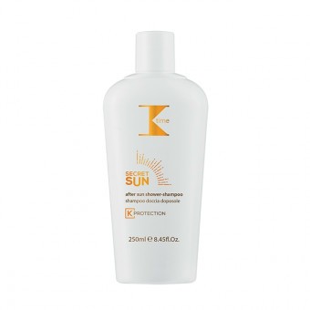 K-time SECRET SUN After tusfürdő & sampon UV szűrővel, tápláló olajokkal 250ml
