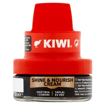 Kiwi önfényező cipőápolószer fekete 50ml