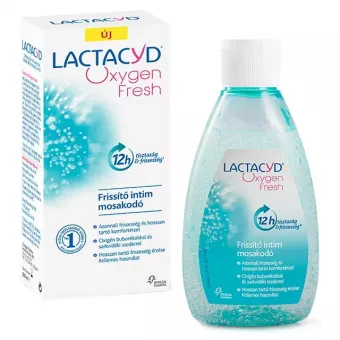 Lactacyd Intim Mosakodógél - Oxygen Fresh - Oxigén , Sarkvidéki szeder 200ml