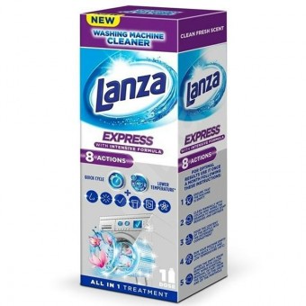 Lanza Mosógép Tisztító Folyadék Express 250ml