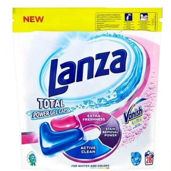 Lanza Vanish Folyékony Mosókapszula Color&White 28db