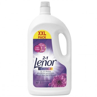 Lenor Folyékony Mosószer Amethyst&Floral Boliqliet Color 67 Mosás 3685ml