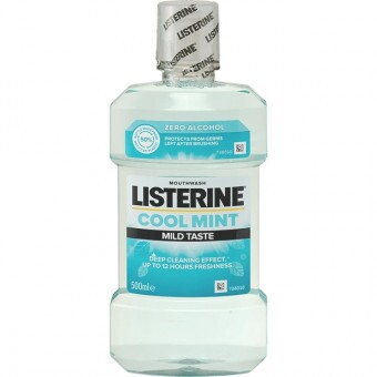 Listerine Szájvíz - Cool Mint - Alkoholmentes , Enyhe menta íz 500ml
