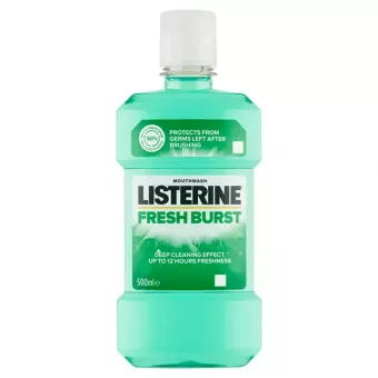 Listerine Szájvíz - Fresh Burst - 24h védelem lepedékképződés ellen 500ml